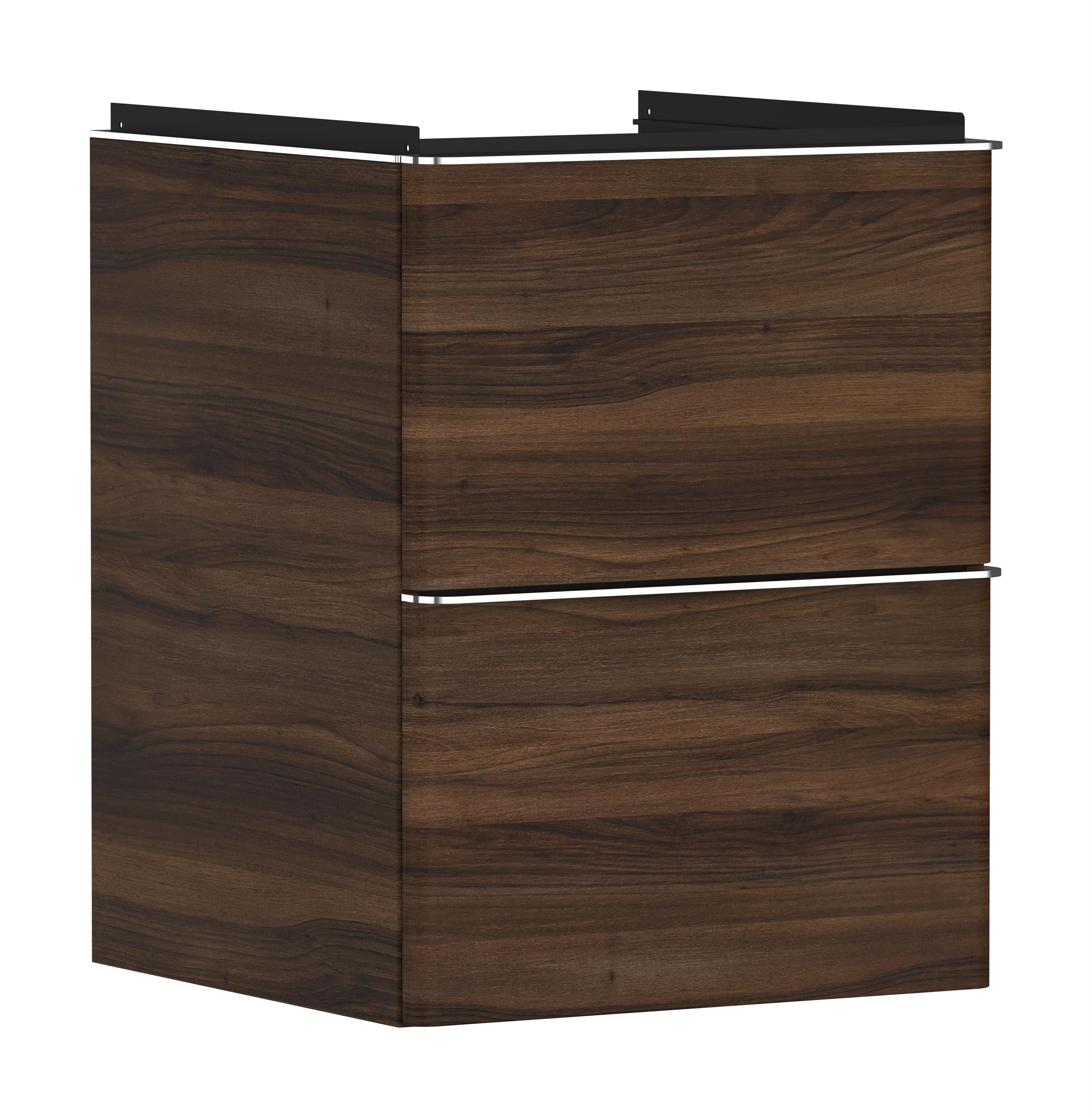 Darmowa Dostawa - Szafka 48x49.5x60.5 cm podumywalkowa wisząca orzech Hansgrohe Xelu Q 54022000