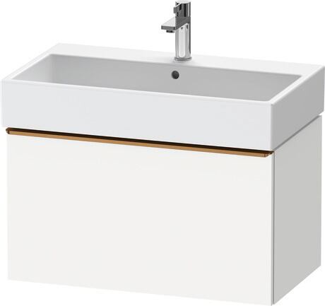 Darmowa Dostawa - Szafka 78.4x44.2x44 cm podumywalkowa wisząca biała Duravit D-Neo DE4273004180000