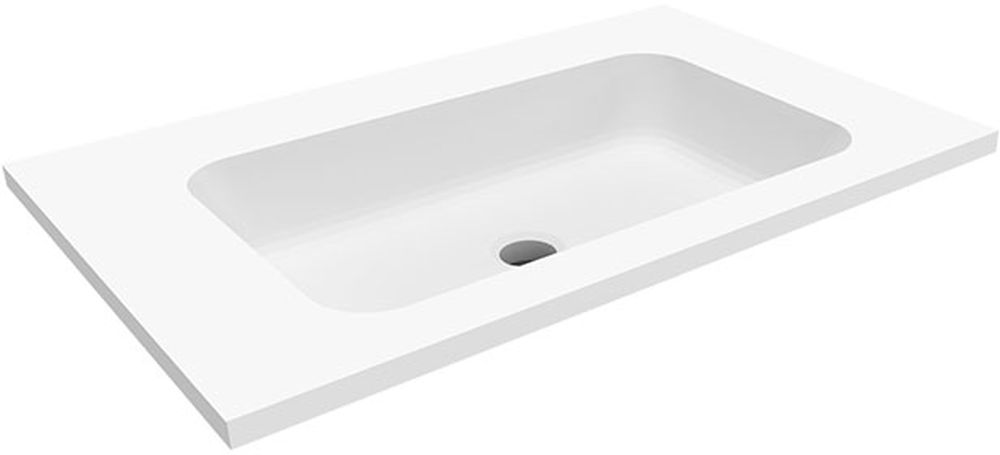 Darmowa Dostawa - Umywalka 70x45 cm prostokątna wpuszczana biała Cristalstone Linea Simpla U700MCOTCRBO