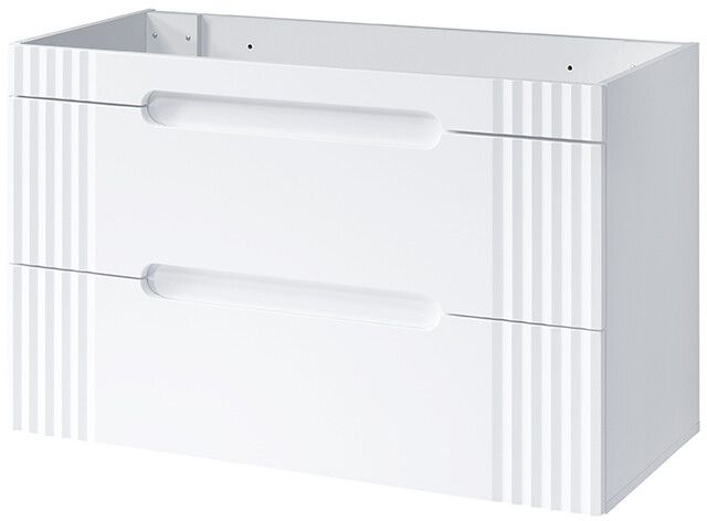 Darmowa Dostawa - Szafka 100x46x62 cm podumywalkowa wisząca biała Comad Fiji FIJIWHITE82100D2S