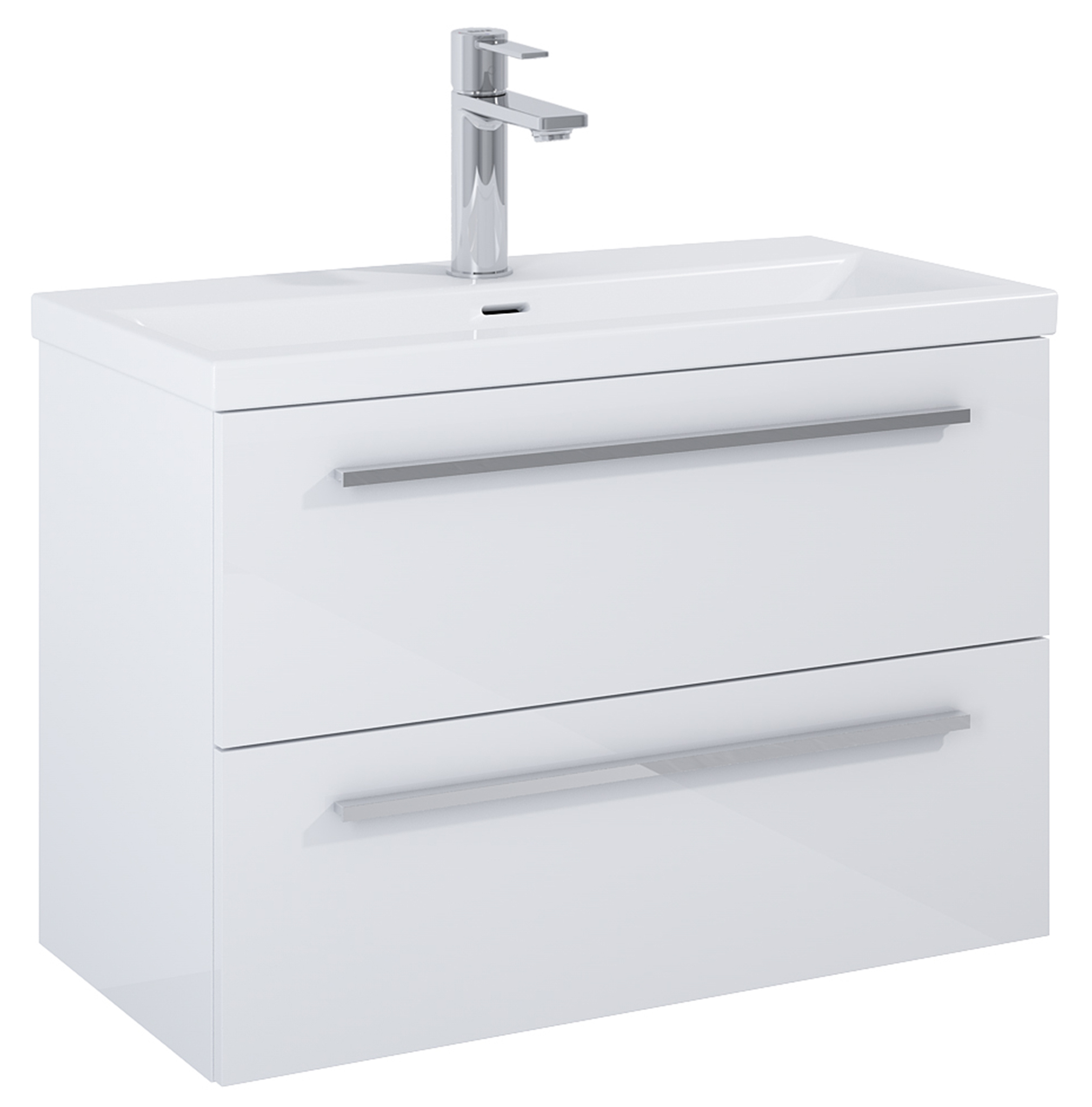 Darmowa Dostawa - Szafka 79.8x38.4x53 cm podumywalkowa wisząca biała Roca Kwadro A857970806