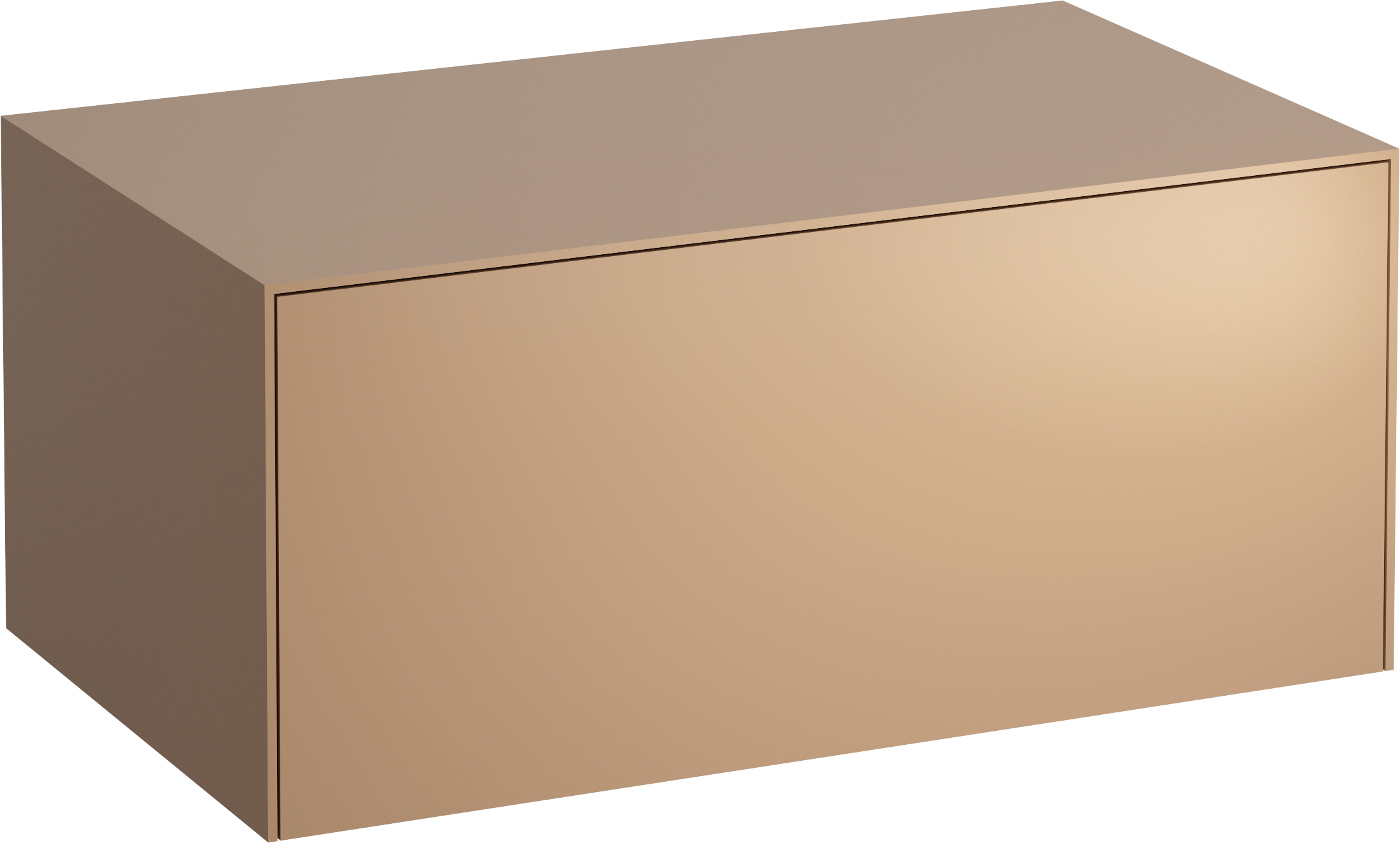 Darmowa Dostawa - Szafka z blatem 77.5x45.5x34 cm podumywalkowa wisząca miedziana Laufen Sonar H4054100340411