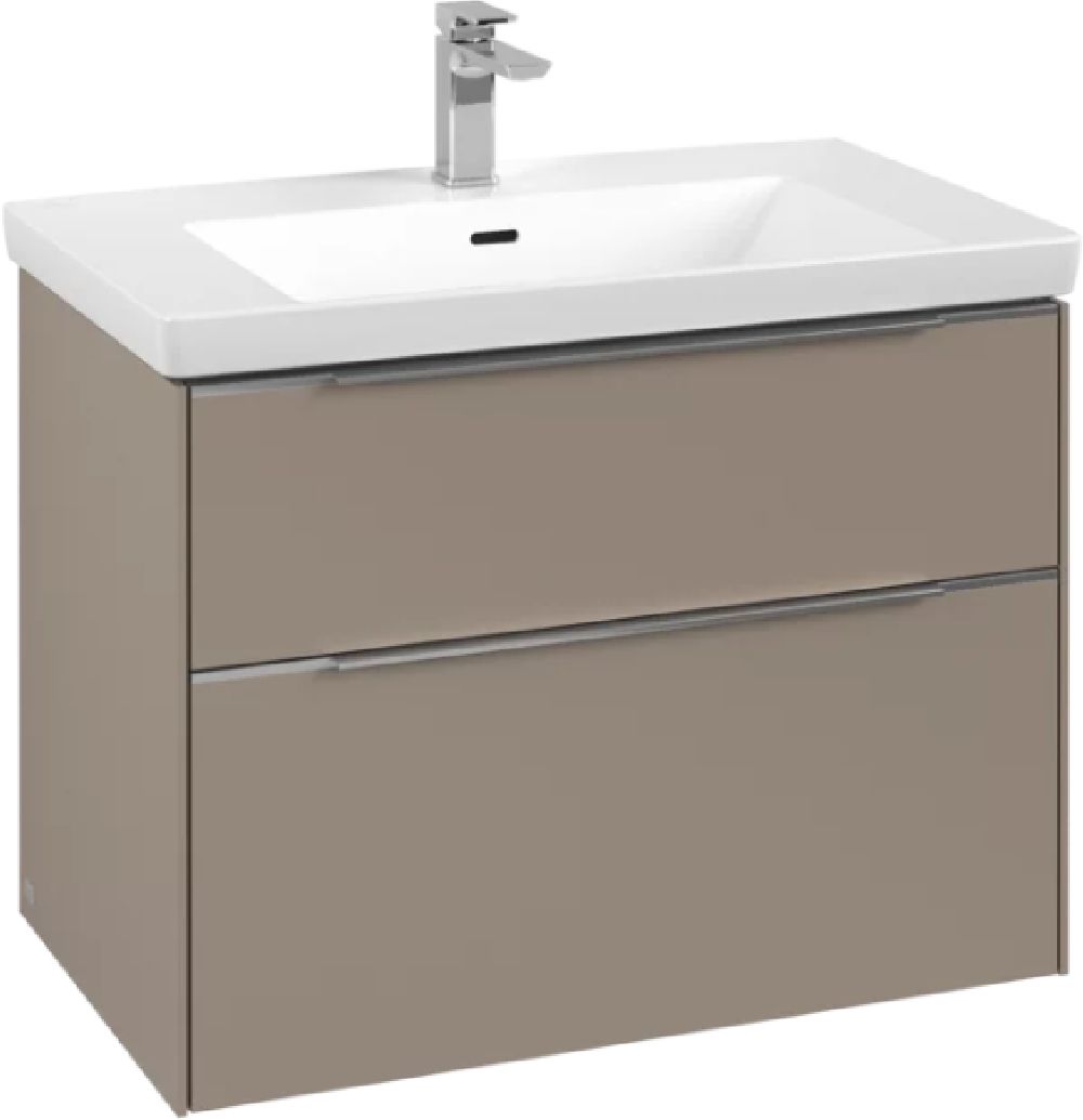 Darmowa Dostawa - Szafka 77.2x46.2x57.6 cm podumywalkowa wisząca beżowa Villeroy & Boch Subway 3.0 C57400VM