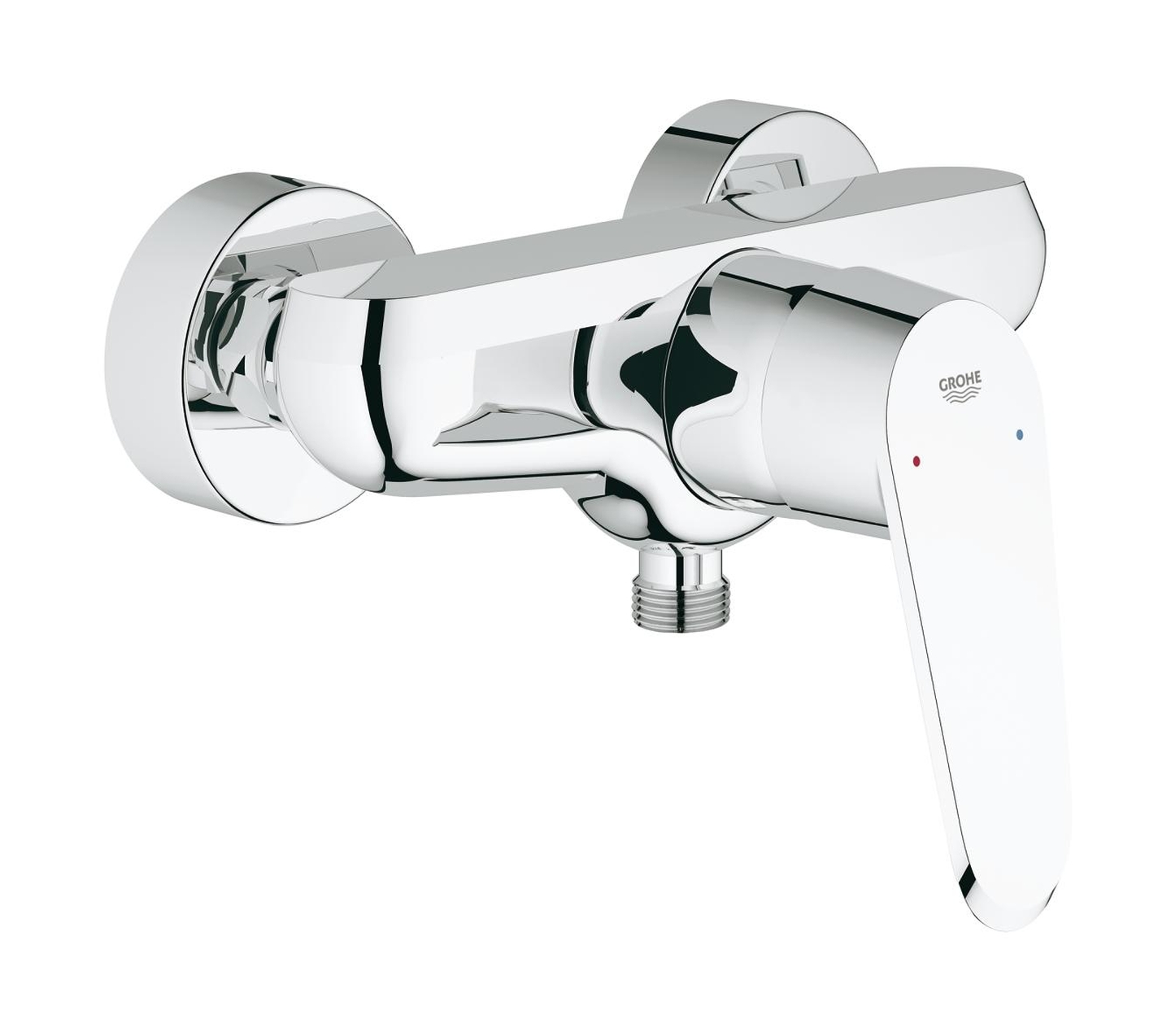 Darmowa Dostawa - Bateria prysznicowa ścienna starlight chrome Grohe Eurodisc Cosmopolitan 33569002