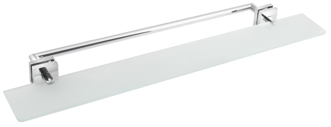 Darmowa Dostawa - Półka łazienkowa 80 cm chrom Polysan X-Square XQ458