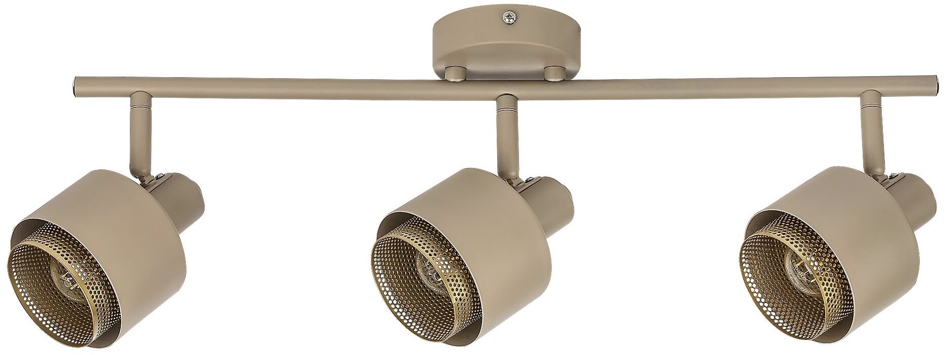 Darmowa Dostawa - Lampa podsufitowa 3x40 W złota-brązowa Rabalux Fedora 3549