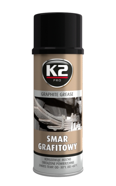 K2 SMAR GRAFITOWY SPRAY 400ML - Petrostar