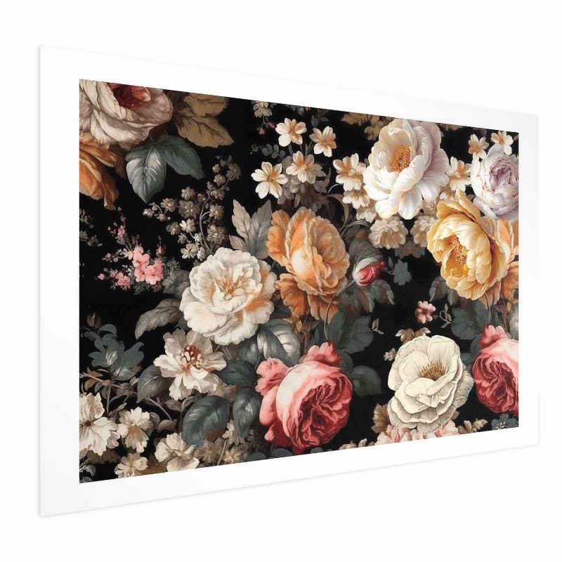 Plakat Artgeist Kolorowe kwiaty 90x60 cm bez ramy 1 szt