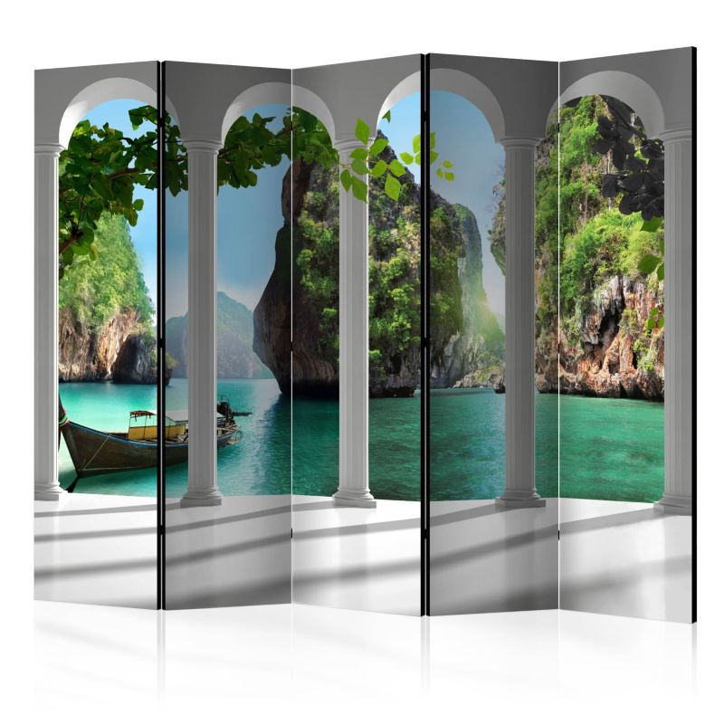 Parawan dwustronny Artgeist Pejzaże 225x172 cm Pejzaże 1 szt