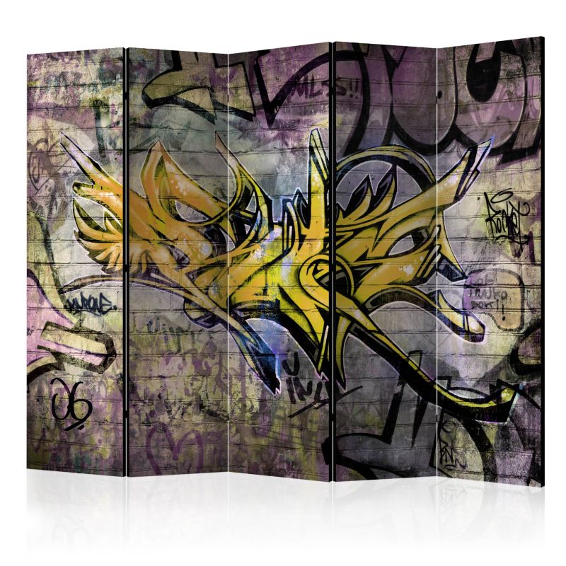 Parawan dwustronny Artgeist Street art 225x172 cm Street art 1 szt