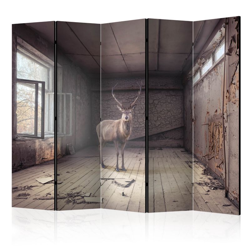 Parawan dwustronny Artgeist Zwierzęta 225x172 cm Zwierzęta 1 szt