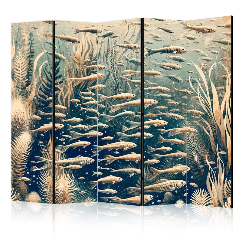 Parawan dwustronny Artgeist Zwierzęta 225x172 cm Zwierzęta 1 szt