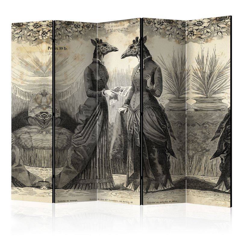 Parawan dwustronny Artgeist Ludzie 225x172 cm Ludzie 1 szt