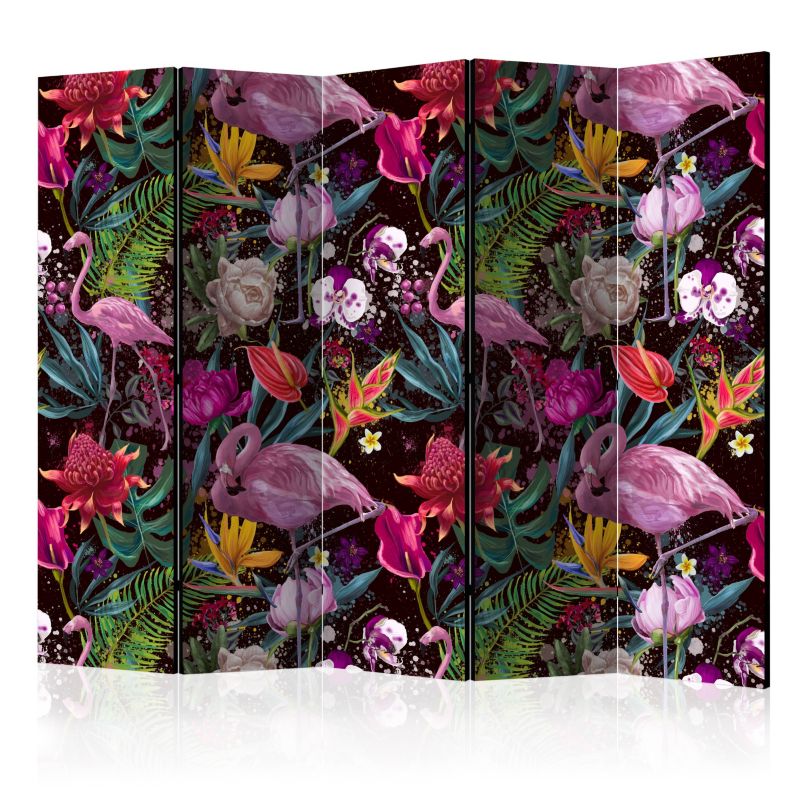 Parawan dwustronny Artgeist Kwiaty 225x172 cm Kwiaty 1 szt
