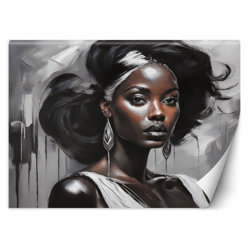 Fototapeta Feeby Kobieta Glamour Szary 100x70 1 szt
