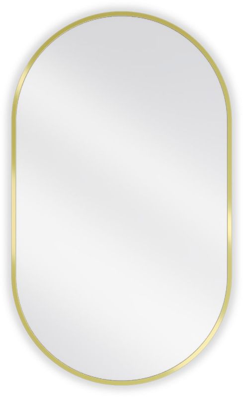 Lustro łazienkowe Mexen Loft złoty 85x50 cm 1 szt.