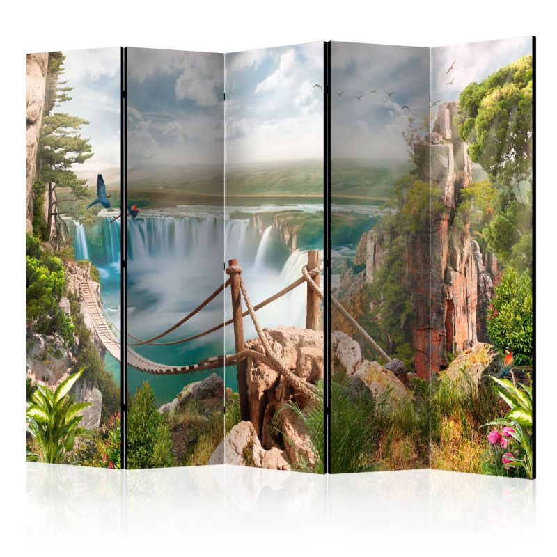 Parawan dwustronny Artgeist Pejzaże 225x172 cm Pejzaże 1 szt
