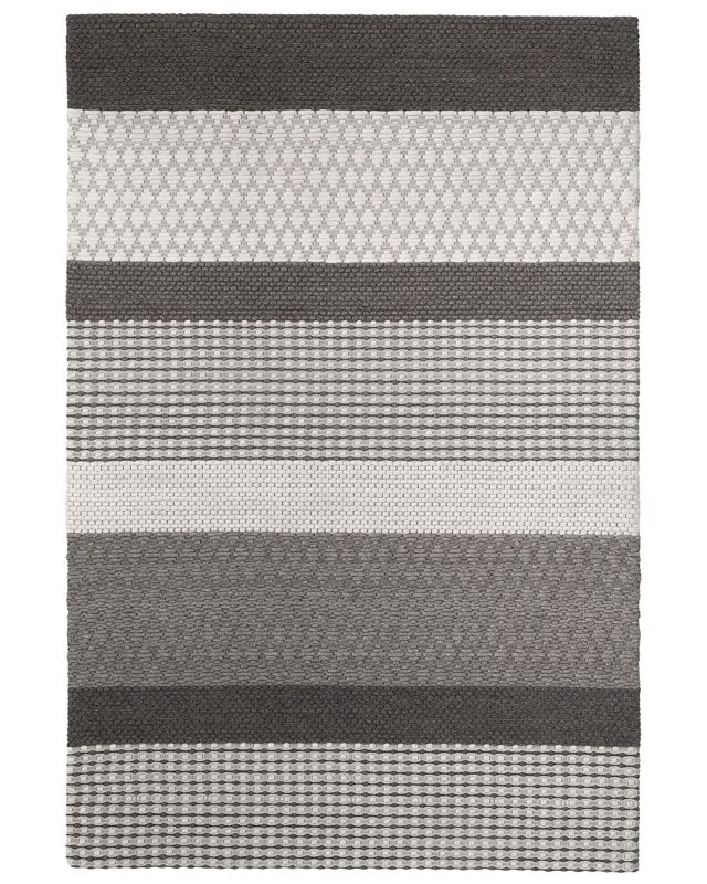 Dywan wełniany 160 x 220 cm szary Akkaya 1 szt.