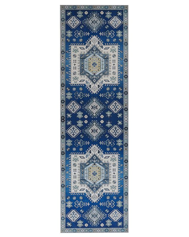 Dywan 60 x 200 cm niebiesko-beżowy Parvakadli 1 szt.