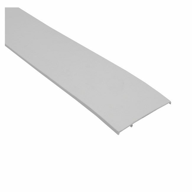 Osłona PVC do szyny sufitowej 7 cm biała