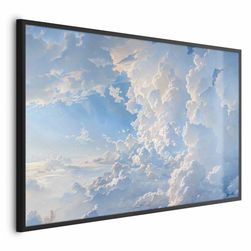 Plakat Artgeist Obrazy na niebie 42x29,7 cm z ramą czarną 1 szt