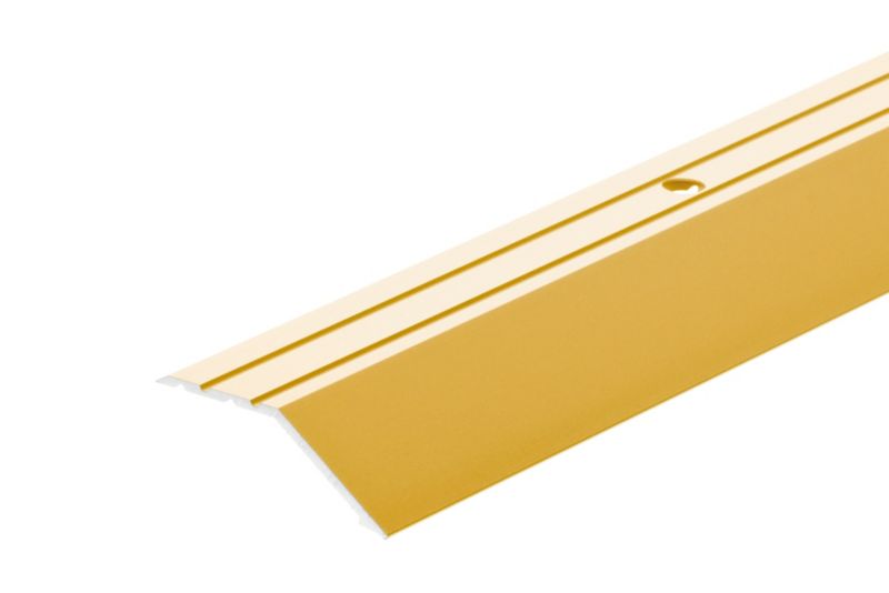 Profil progowy skośny Cezar Złoty 1000x46x16mm aluminiowy 1 szt.
