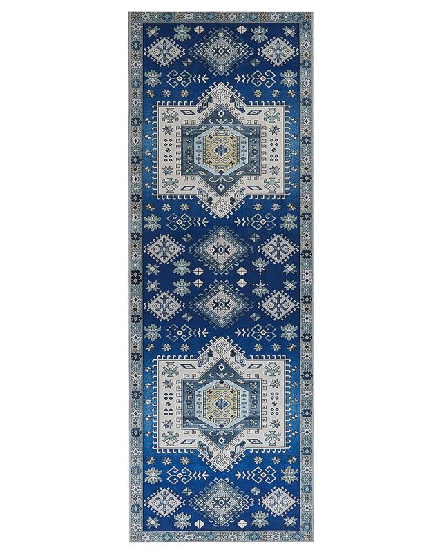 Dywan 70 x 200 cm niebiesko-beżowy Parvakadli 1 szt.