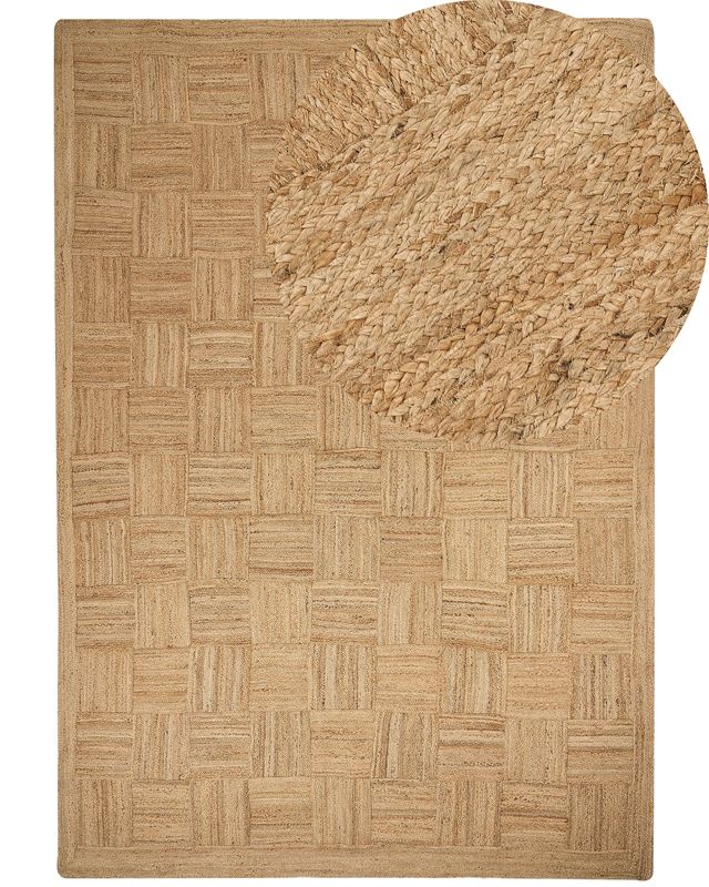 Dywan z juty 160 x 230 cm beżowy Esentepe 1 szt.
