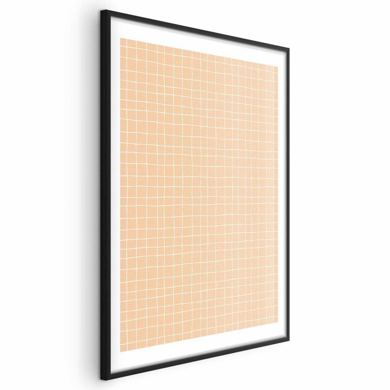 Plakat Artgeist Linie i szum 29,7x42 cm z ramą czarną 1 szt