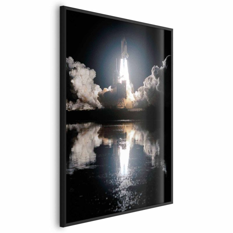 Plakat Artgeist Udany start 21x30 cm z ramą czarną 1 szt