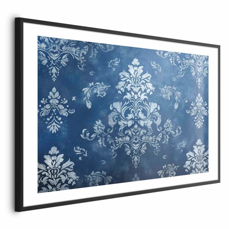 Plakat Artgeist Retro ornament 60x40 cm z ramą czarną 1 szt