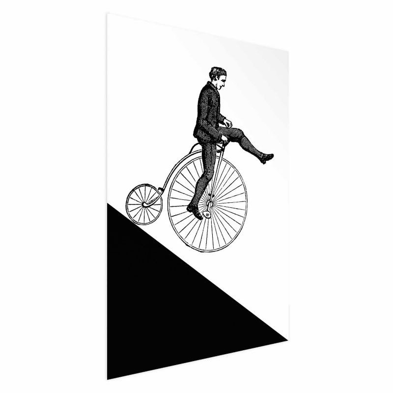 Plakat Artgeist Cyklista 29,7x42 cm bez ramy 1 szt