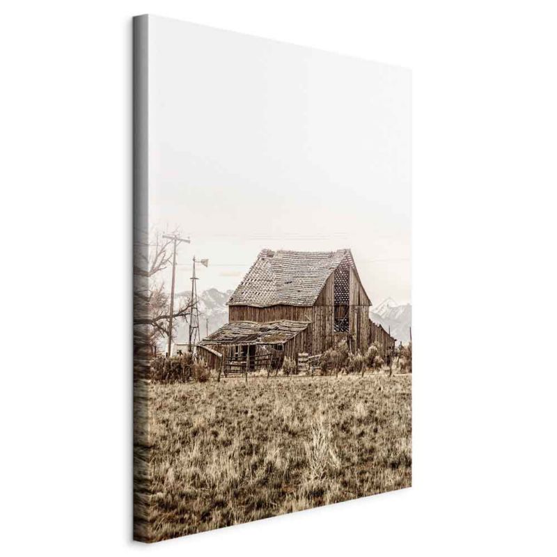 Obraz Artgeist Opuszczone ranczo 60 x 90 cm płótno włoskie 1 szt
