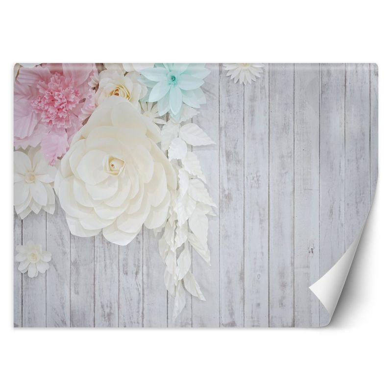 Fototapeta Feeby Drewno i kwiaty 300x210 1 szt