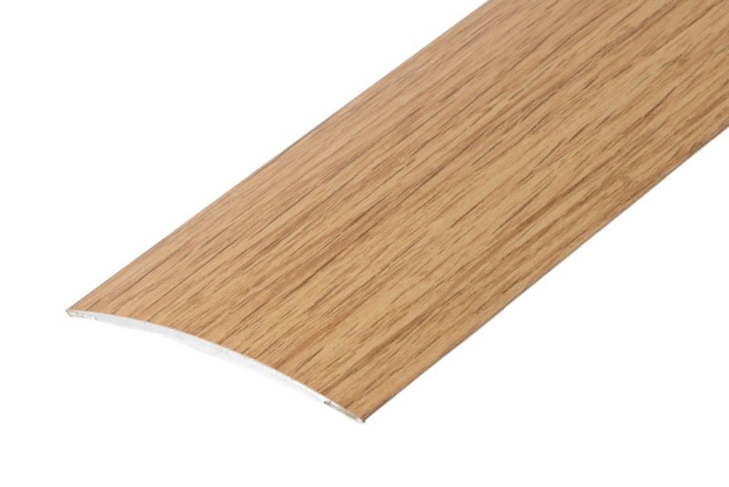 Profil progowy Cezar Dąb Hamilton 60mm 2m aluminiowy 1 szt.