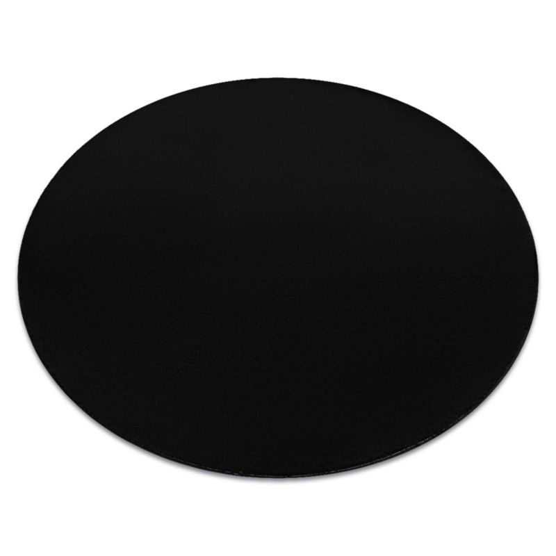Dywan dla dzieci Lindo RugsX koło 60 cm czarny P065 1 szt.