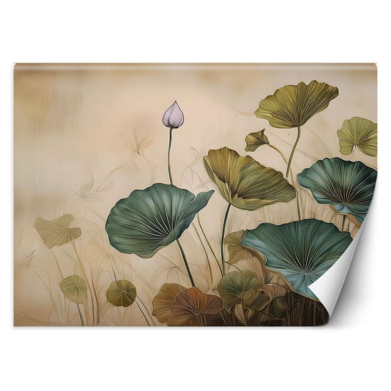 Fototapeta Feeby Liście lilii roślina 350x245 1 szt