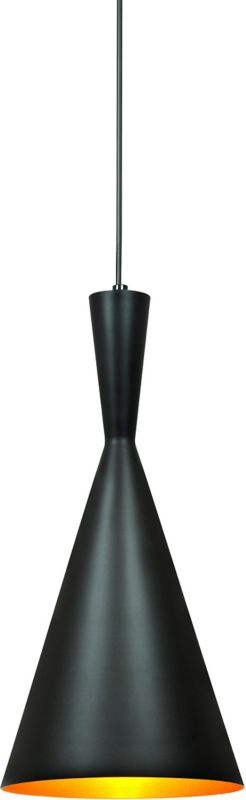 Lampa wisząca Modern 6 1 x 20 W E27 czarno-złota