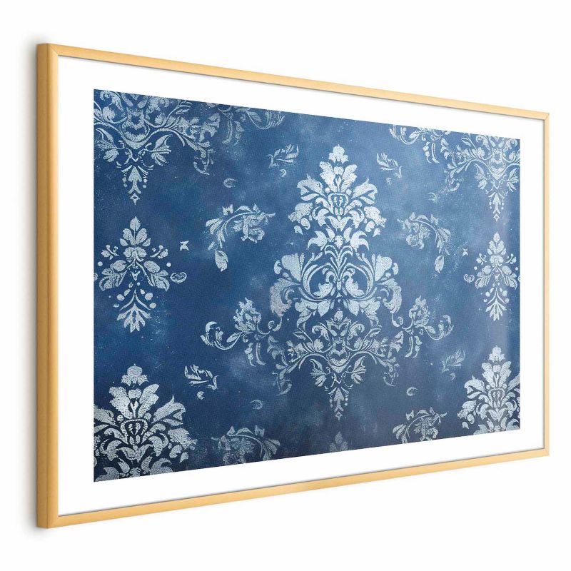 Plakat Artgeist Retro ornament 60x40 cm z ramą złotą 1 szt