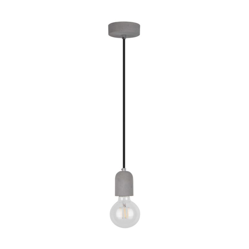 Lampa Wisząca SPOT Light Amory 1xE27 Max.60W Szary Beton, Polski Producent, 1 szt.
