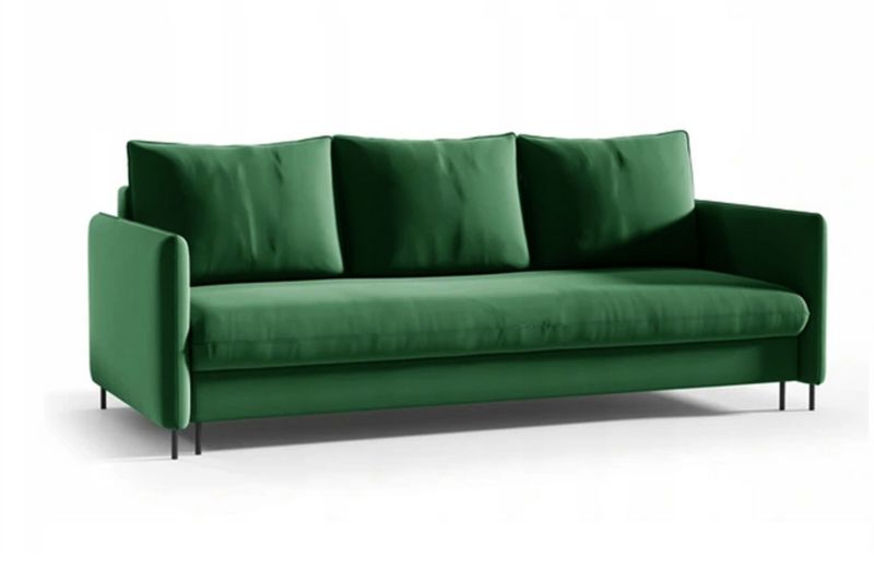 Sofa Bettso Belis 216 x 91 cm z funkcją spania zielony 1szt.