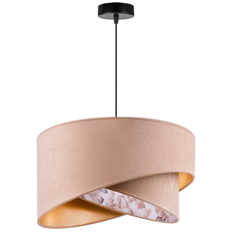 Lampa sufitowa wisząca Light Home LH Mediolan 1x E27 60W złoty 1szt.