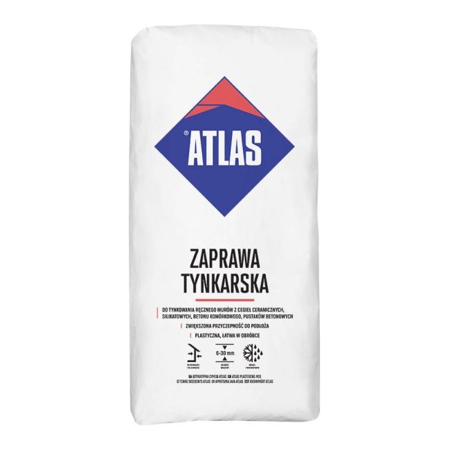 Zaprawa tynkowa Atlas 25 kg