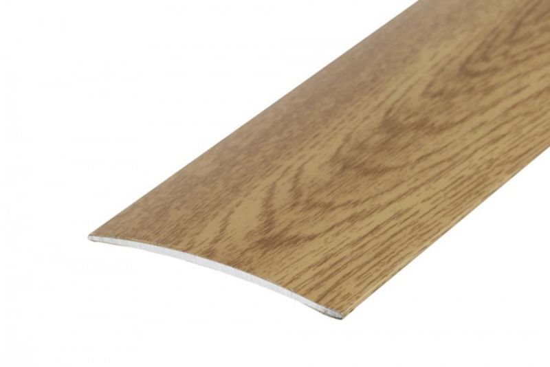 Profil progowy Cezar Dąb Szlachetny 80mm 2m aluminiowy 1 szt.