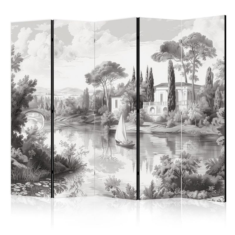 Parawan dwustronny Artgeist Pejzaże 225x172 cm Pejzaże 1 szt