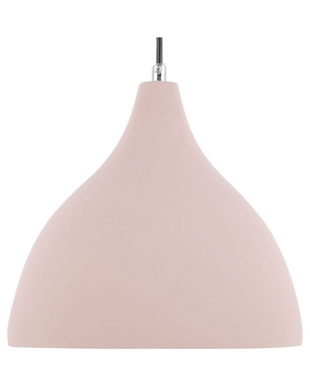 Lampa wisząca Lambro Beton Różowy 1 szt.