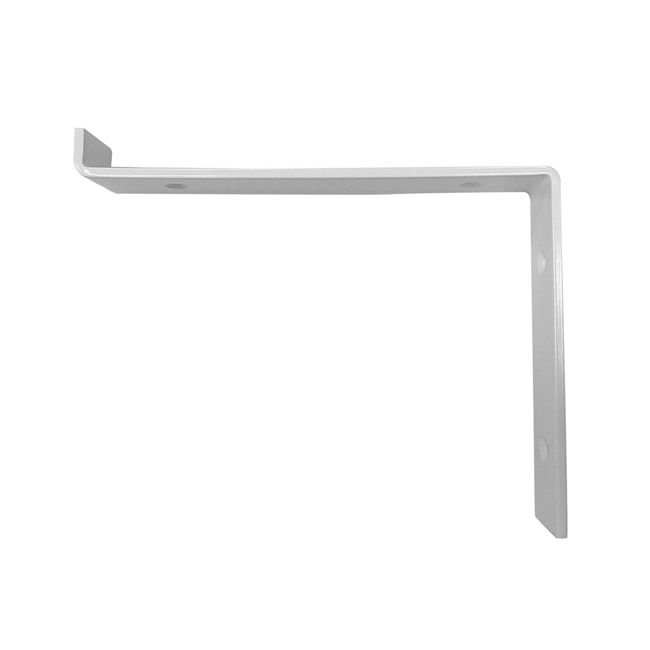 Wspornik GoodHome Elgar L 200 x 210 mm biały