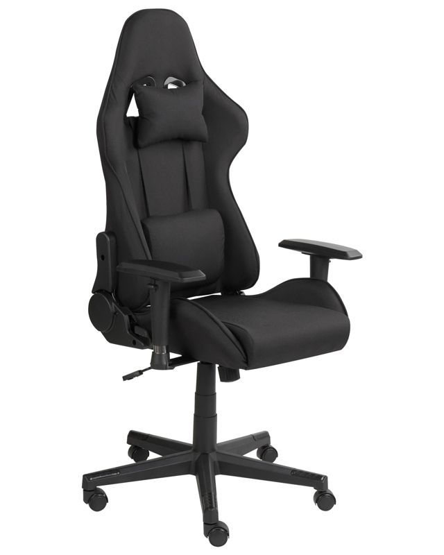 Fotel gamingowy Czarny Warrior 1 szt.