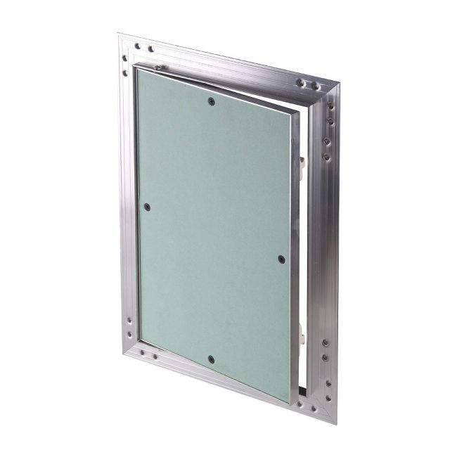 Klapa rewizyjna aluminiowa Awenta z płytą g-k 25 x 40 x 1,25 cm