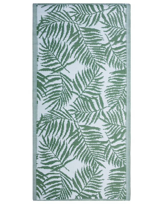 Dywan na zewnątrz 90 x 150 cm ciemnozielony Kota 1 szt.